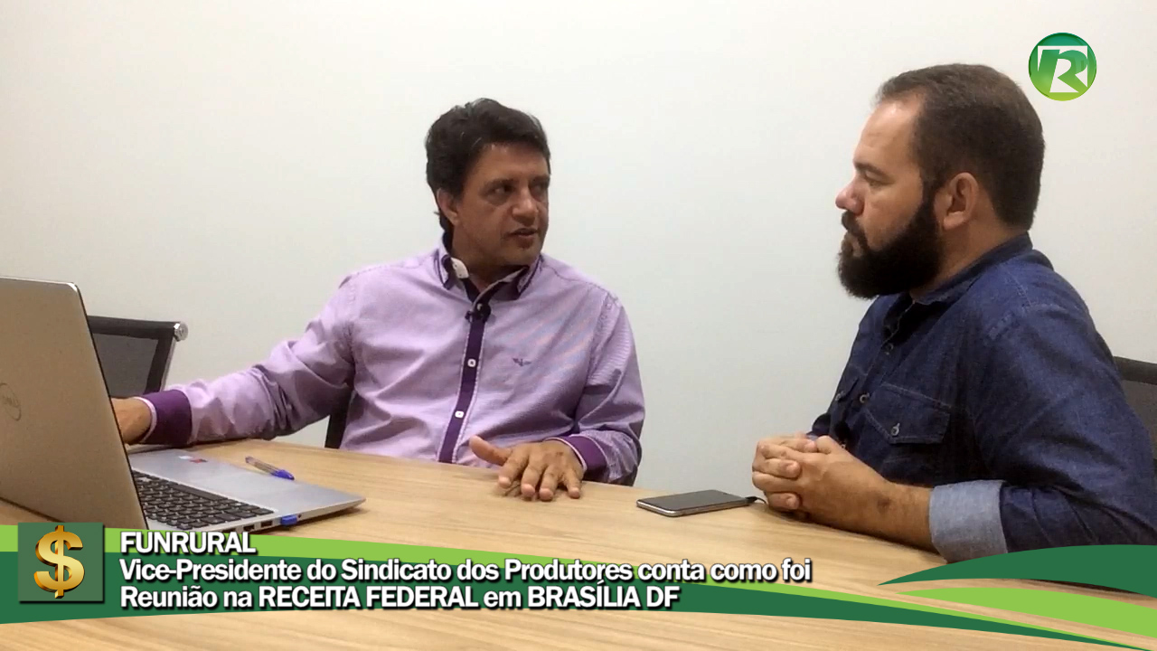 FUNRURAL - dirigentes da RECEITA FEDERAL se reúnem com Representantes de Produtores Rurais do Noroeste de MG