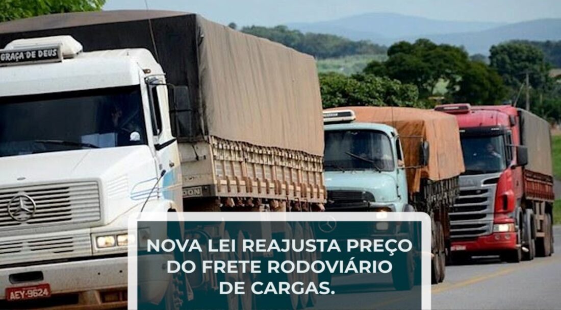 Nova lei reajusta preço do frete rodoviário de cargas. Paracatu Rural