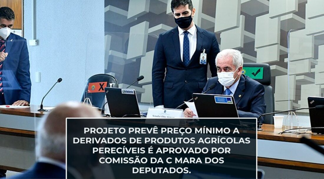 Projeto prevê PREÇO MÍNIMO a derivados de PRODUTOS AGRÍCOLAS perecíveis é aprovado.