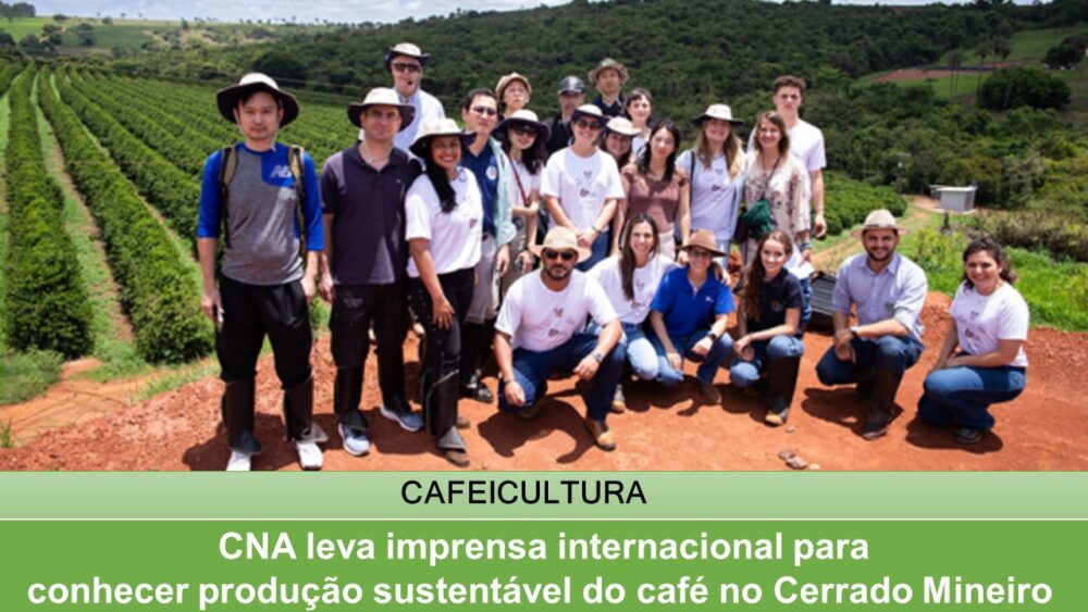 CNA leva imprensa internacional para conhecer produção sustentável do café no Cerrado Mineiro