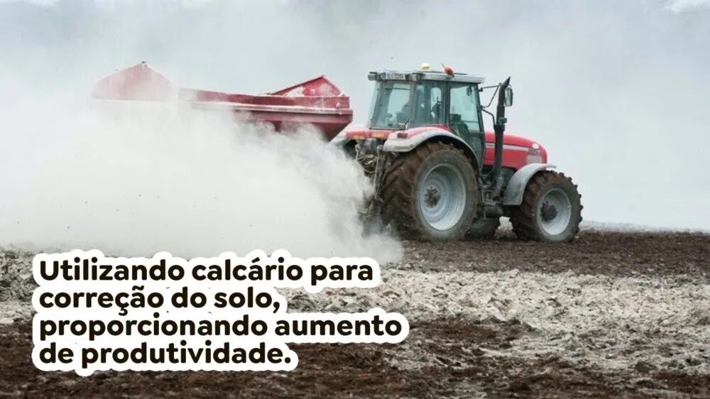 Retrospectiva – Top 5 junho 2024 – Utilizando calcário para correção do solo, proporcionando aumento de produtividade