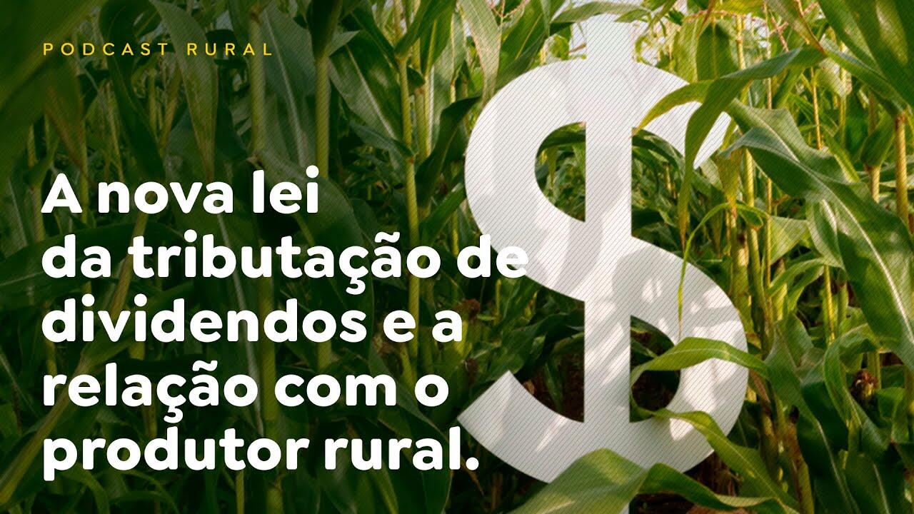 A nova lei da tributação de dividendos e a relação com o produtor rural.