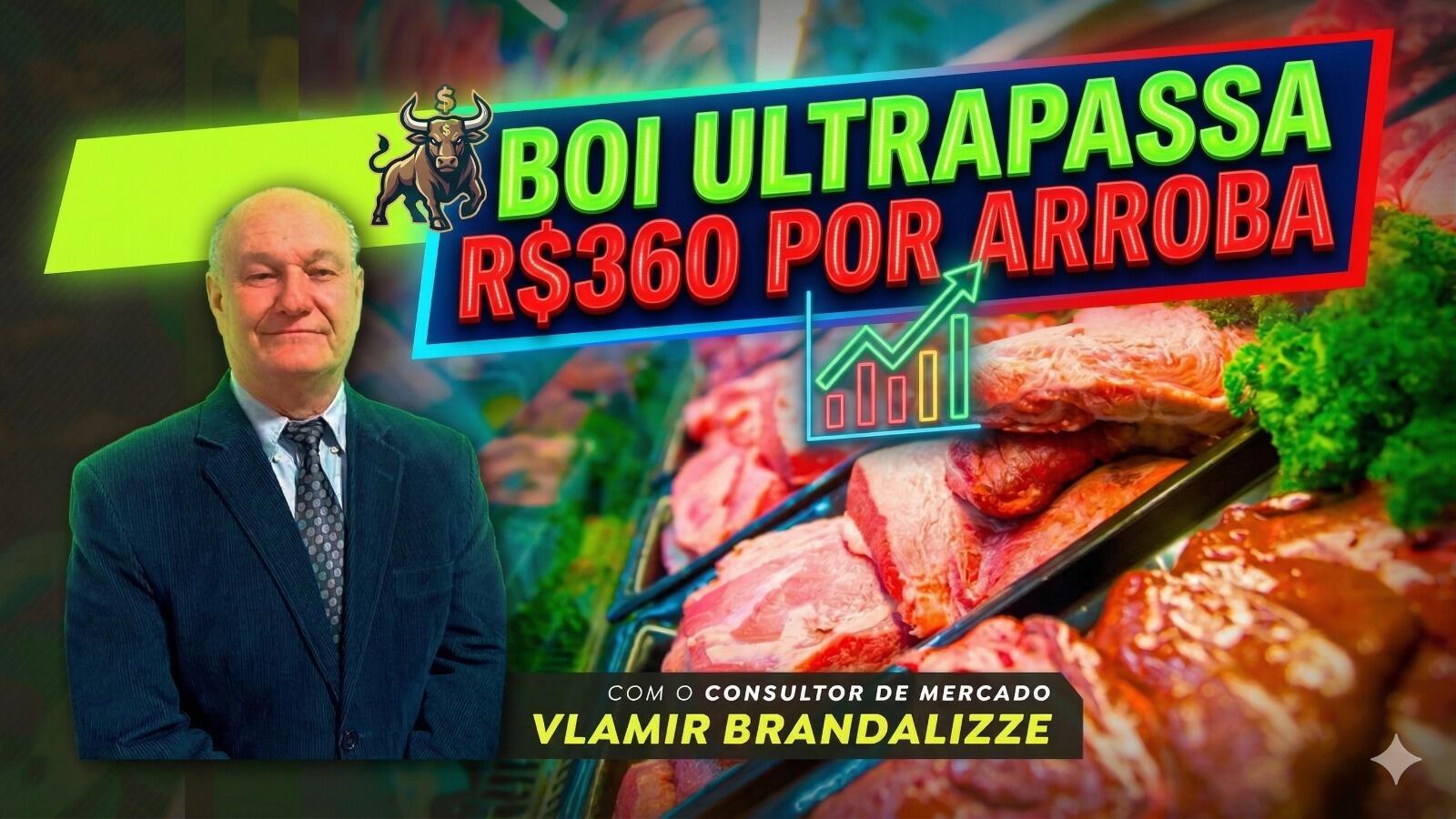 Boi ultrapassa R$360 por arroba; setor avícola também deve passar por alta