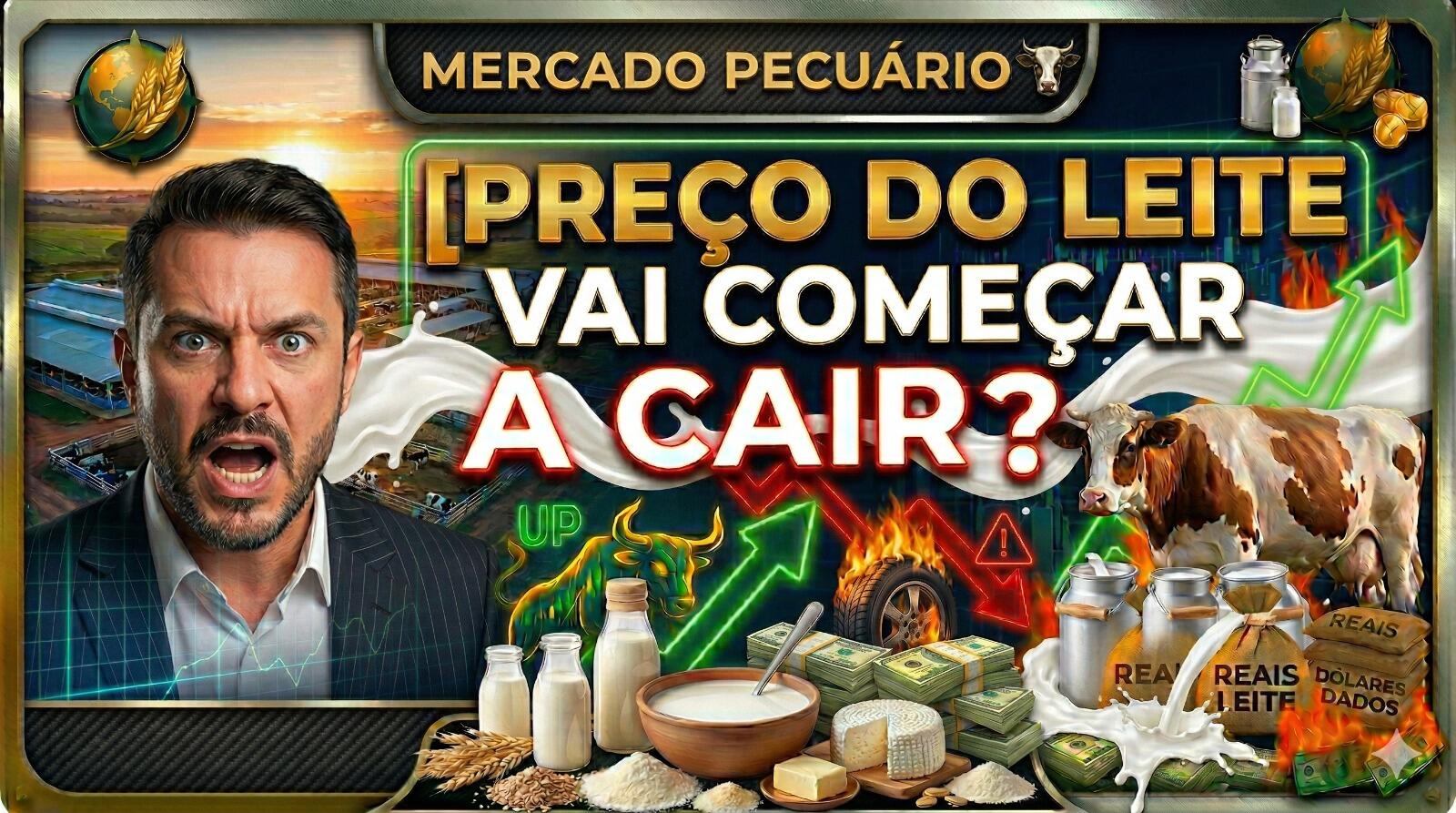 Preço do leite vai começar a cair?