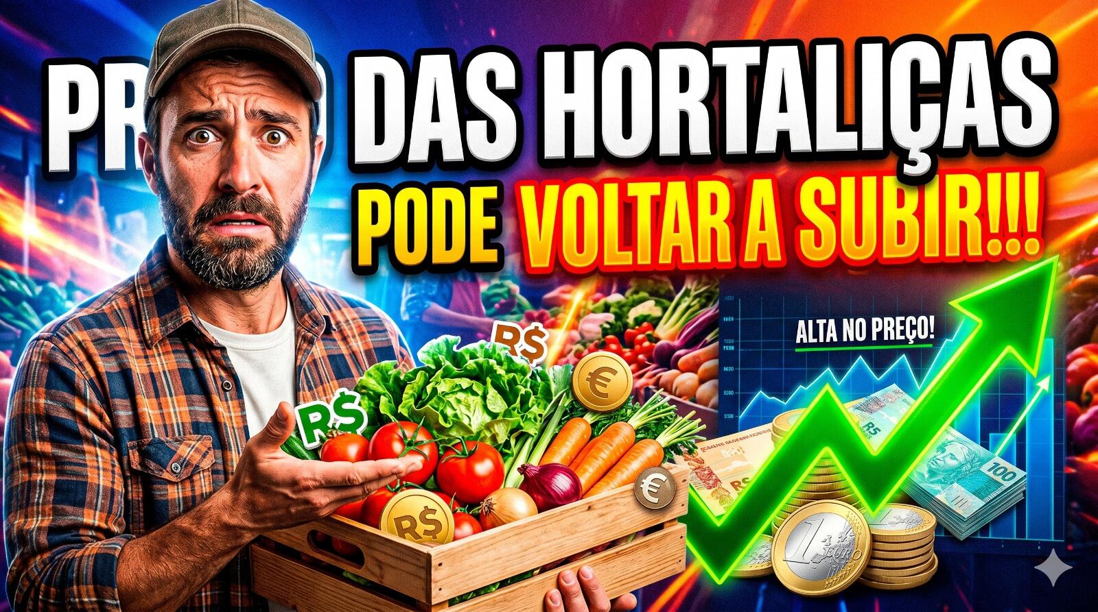 Após pico de safra, preço das hortaliças pode voltar a subir