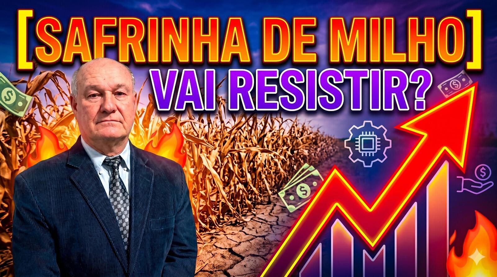 Tempo seco e calor: A safrinha de milho vai resistir?