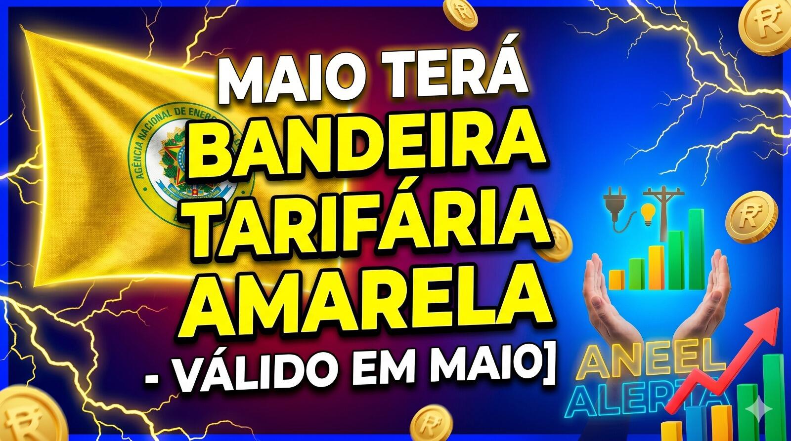 Com menos chuvas, maio terá bandeira tarifária amarela, informa Aneel