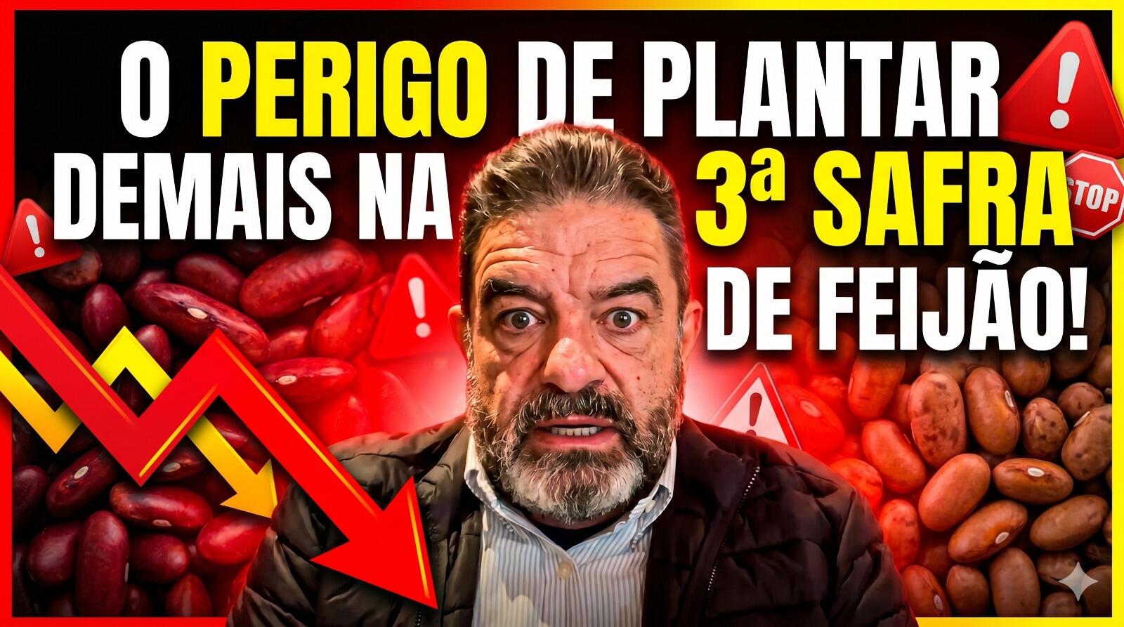 Alerta no campo: o perigo de plantar demais na 3ª safra de feijão!