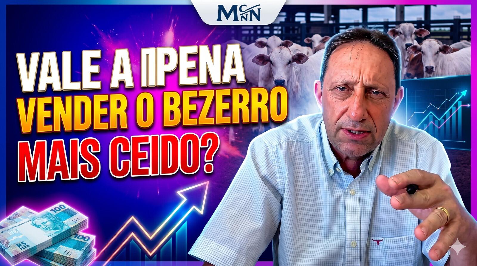 Desmama precoce e mercado de nelore: vale a pena vender o bezerro mais cedo?
