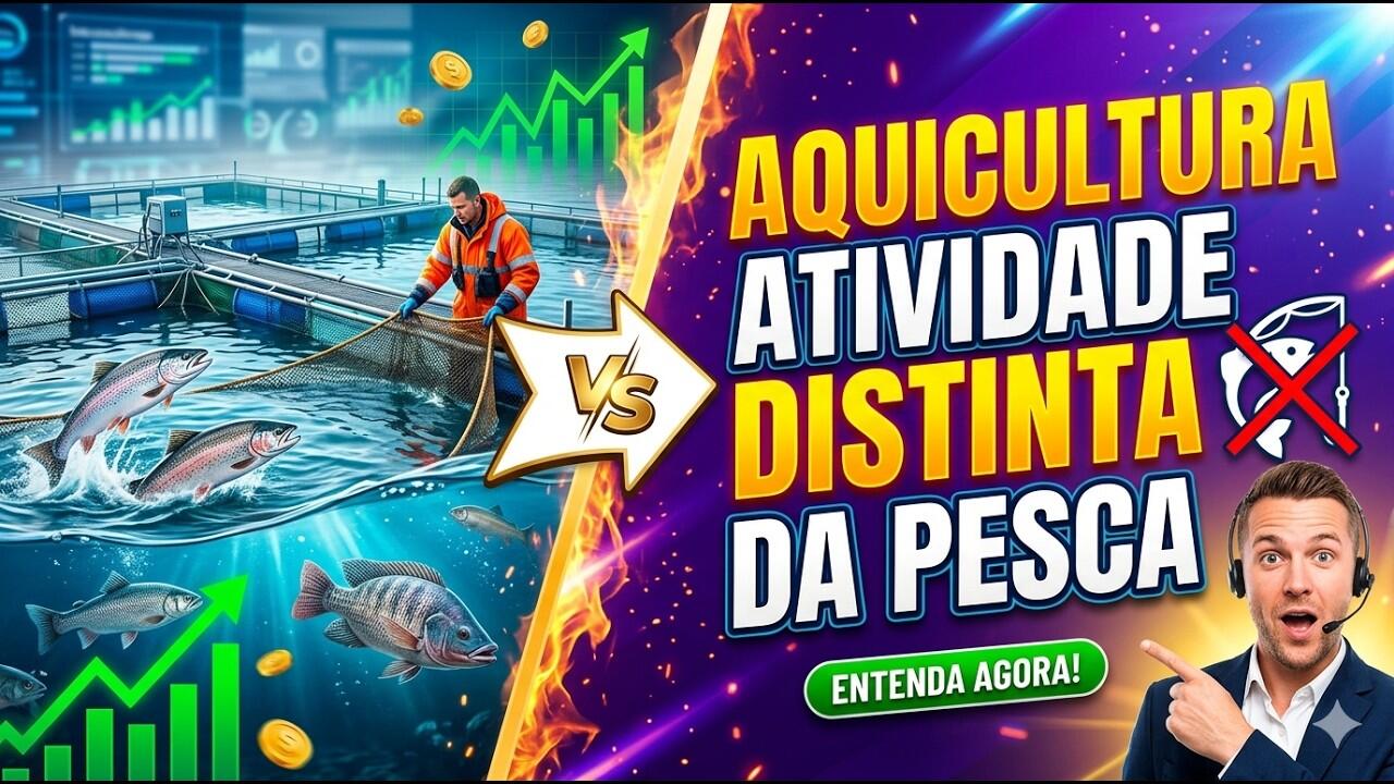 Projeto reconhece aquicultura como atividade agropecuária distinta da pesca; entenda!