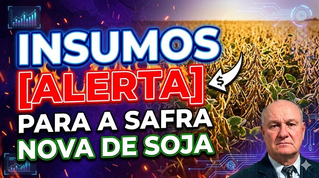 Corrida pelos Insumos: O alerta para a Safra Nova de Soja.