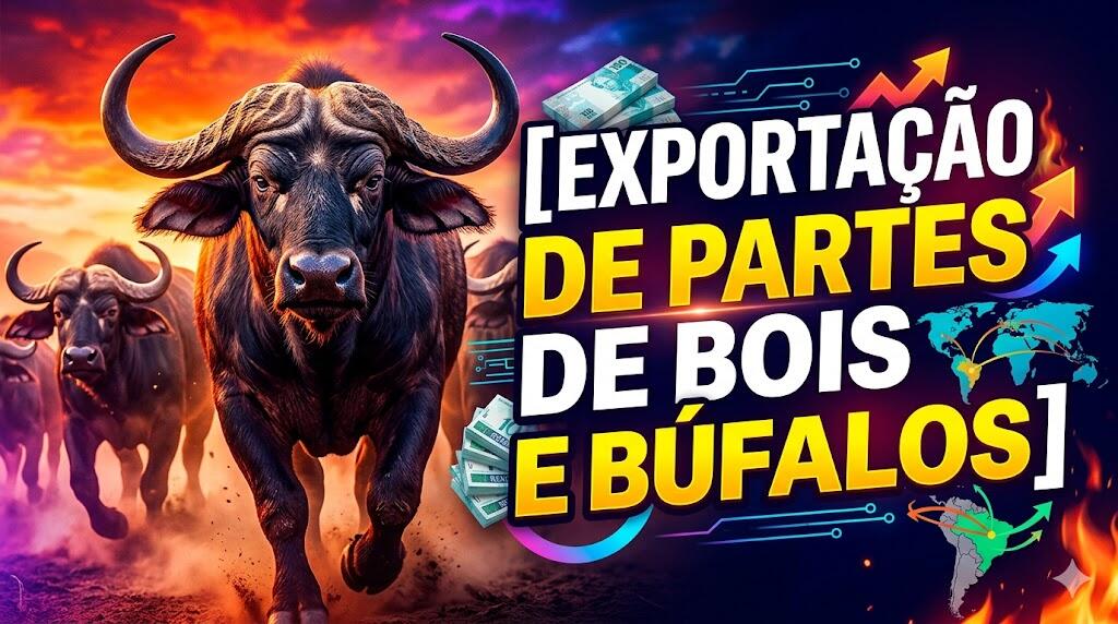 Aprovada proposta que facilita exportação de partes de bois e búfalos