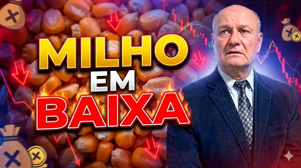 Milho em baixa: A chegada da safra e a necessidade de venda do produtor