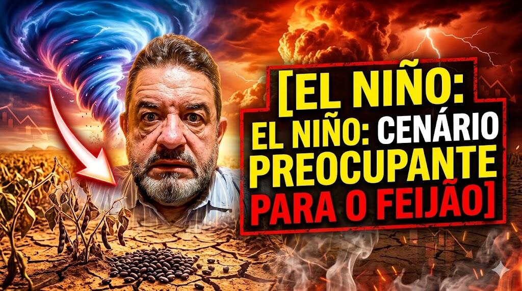 El Niño: cenário preocupante para o feijão