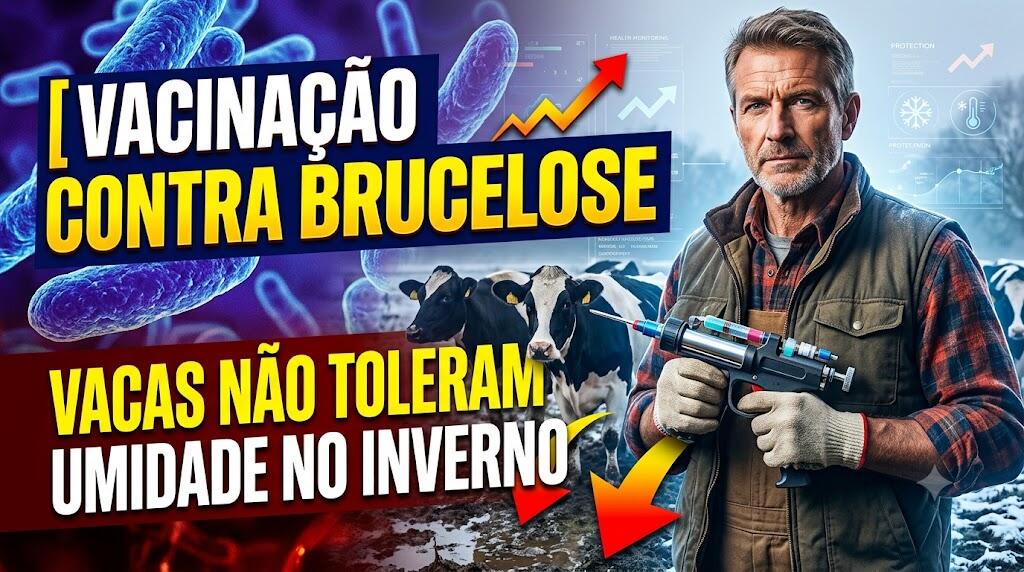 Vacinação contra brucelose; Vacas não toleram umidade no inverno