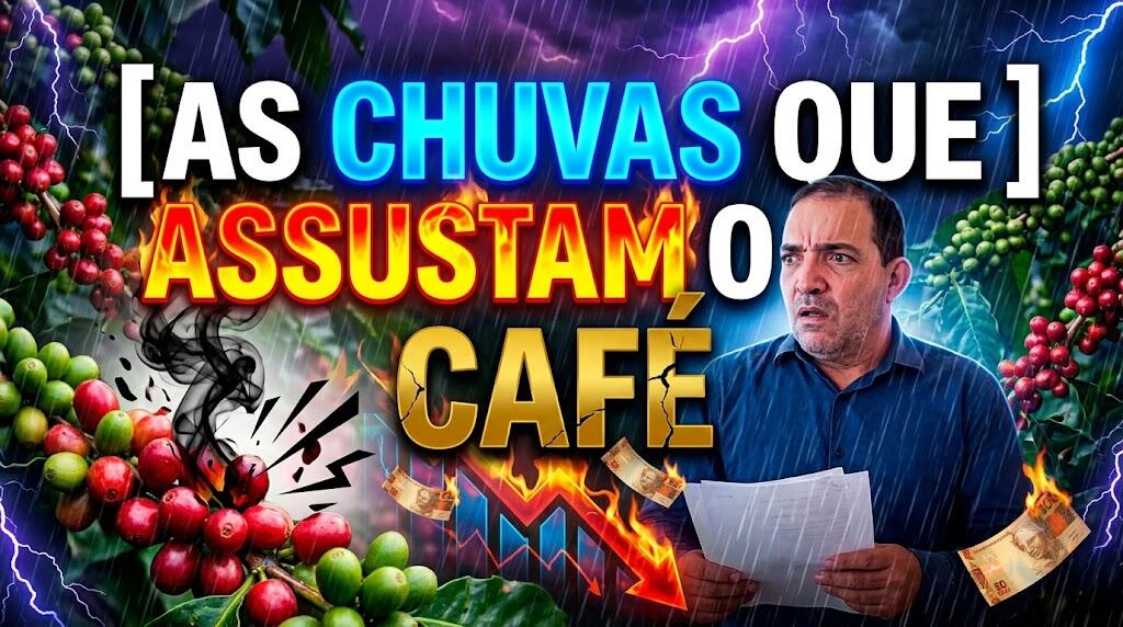 As chuvas que assustam o café