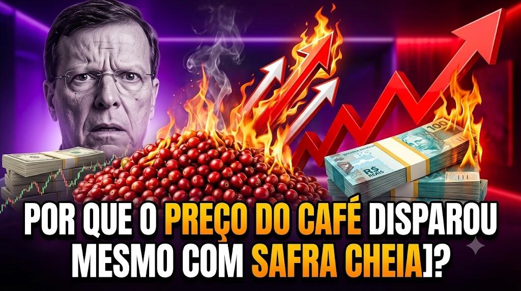 Por que o preço do café disparou mesmo com safra cheia?
