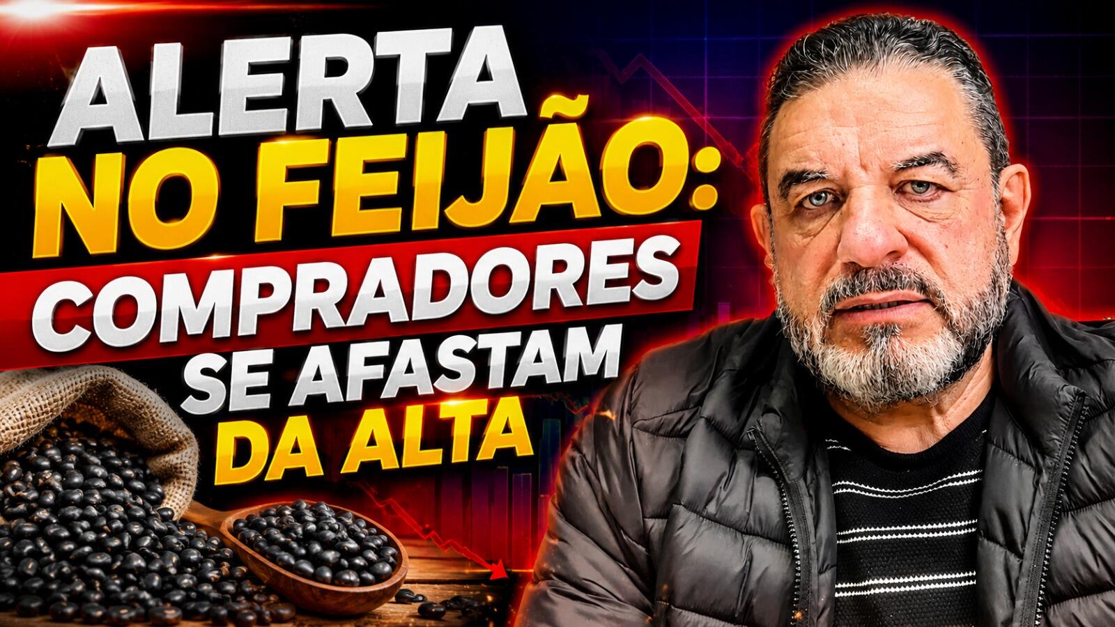 Alerta no feijão: compradores se afastam da alta