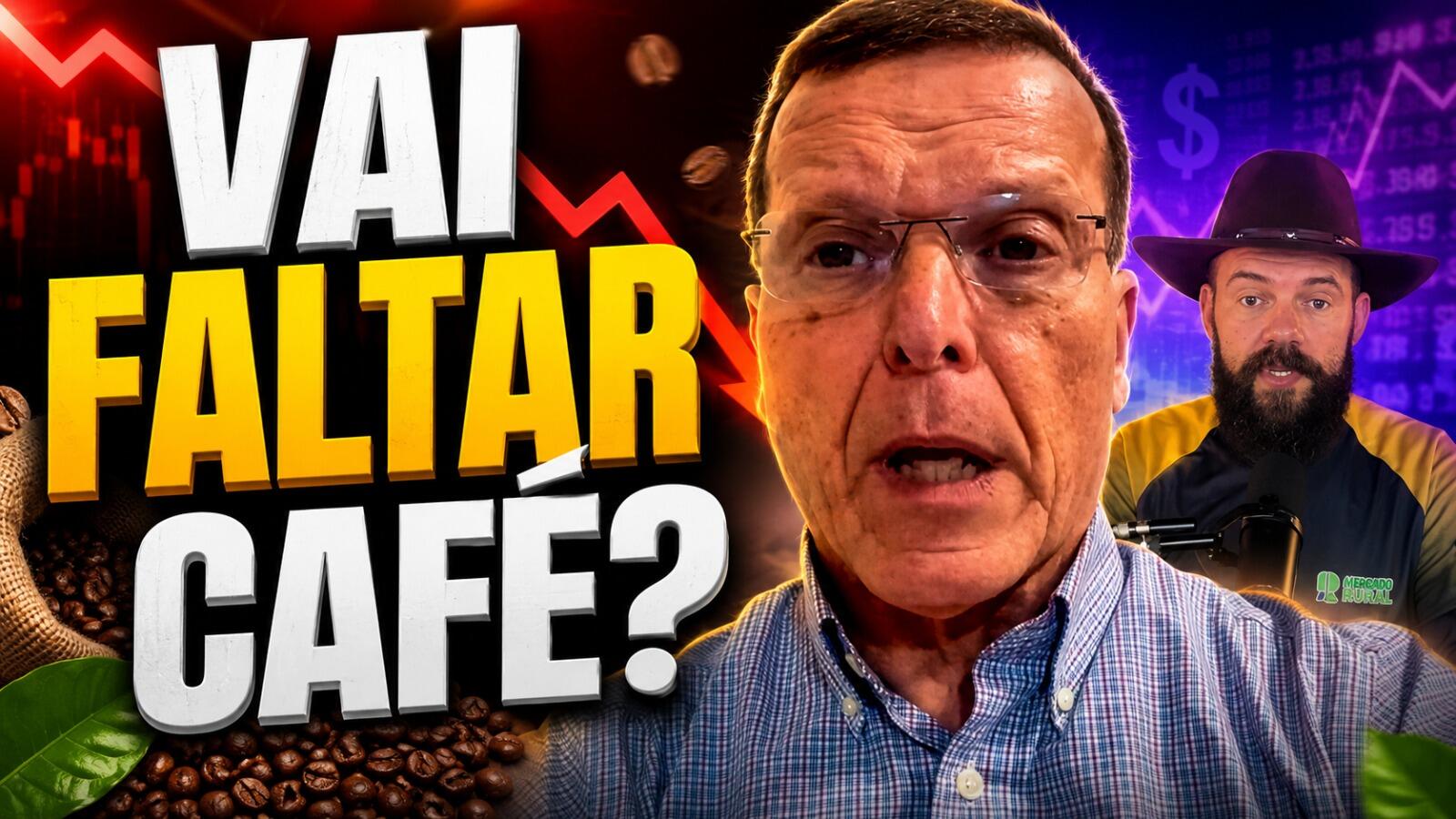 Vai faltar café? Colheita Atrasada? O alerta que mexeu com a Bolsa