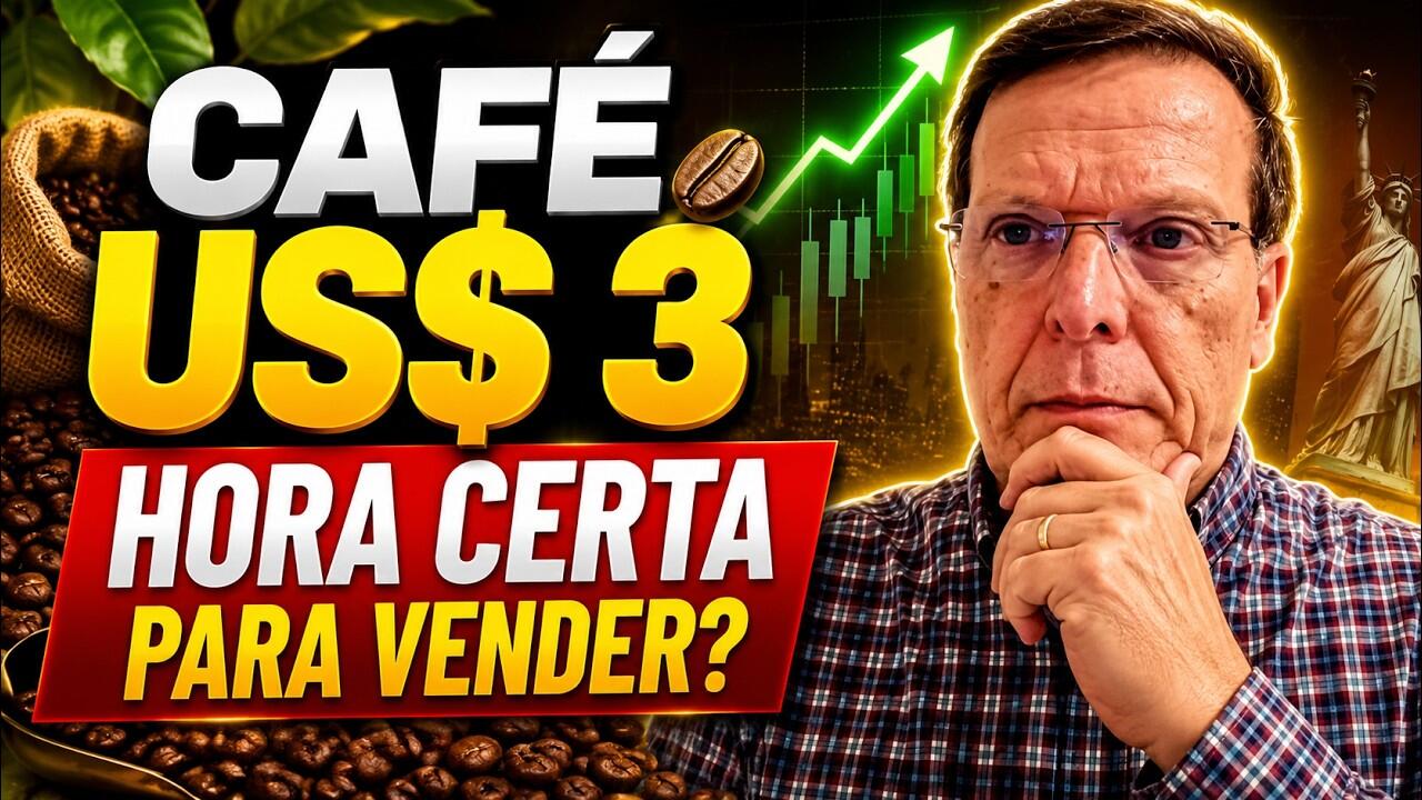 Café atinge US$ 3 em nova York! É a hora certa para vender?