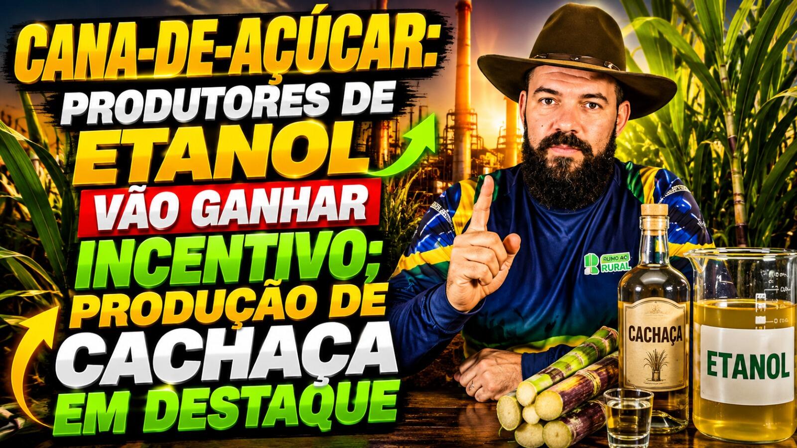 Cana-de-açúcar: Produtores de etanol vão ganhar incentivo; produção de cachaça em destaque