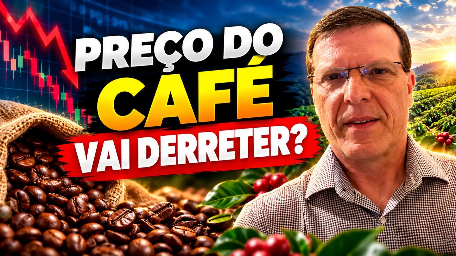 PREÇO DO CAFÉ VAI DERRETER? Floradas 2027 e armazéns lotados pressionam – Haroldo Bonfá comenta